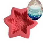 Snowflake ,chocolate,candy,candle silicone mould