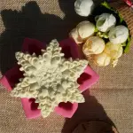 Snowflake ,chocolate,candy,candle silicone mould