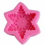 Snowflake ,chocolate,candy,candle silicone mould