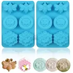 CAKE DECOR™ 6-Cavity Bumble Bee and Honeycomb Silicone Chocolate Mould | Non-Stick Mold for Baking & Crafting | 1 Piece Pack