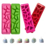 1 pcs Gemstone Diamond Stone Gem Shaped Chocolate Candy candle silicone mould
