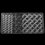 3 Style of Shells Shape Polycarbonate Chocolate Mould