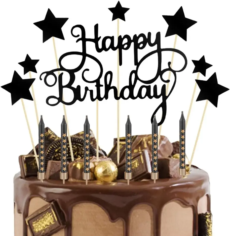7 pcs Happy Birthday Cake Toppers