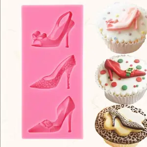 High Heel sandal Shoes Silicone Mould