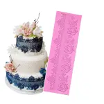 Detailed Rose texture Lace silicone mould