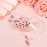 Clear heart plastic small gift box size 10cm