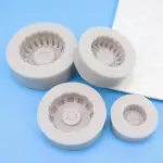 4 pcs Tyre Silicone Mould