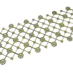 Flower grid pattern shaped Lace silicone mould