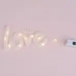 1 pcs led love cake toy topper