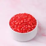 Red lips heart Sprinklers 100gm