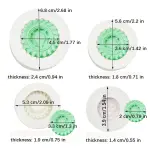 4 pcs Tyre Silicone Mould