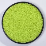 Green Edible Pearl Christmas Sprinklers (2mm) 100gm