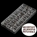 Polycarbonate 3D Chocolate Letters Mould