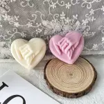 1pc Heart Shaped Hand In Hand Valentine's Day Silicone Mould For Baking & Candle Making