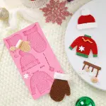 Weaving Sweater Texture Christmas Mould