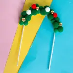 Christmas Curved Arch Cake Ornaments Creative Cupcake Decoration
