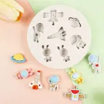 Astronaut Space Theme Silicone Mould for Fondant, Chocolate & DIY Crafts