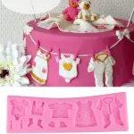 Baby Clothes Silicone Mold fondant mould