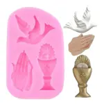 Baptism Holy Silicone Mould for Fondant, Chocolate & DIY Crafts