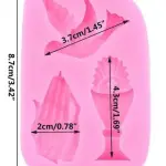Baptism Holy Silicone Mould for Fondant, Chocolate & DIY Crafts