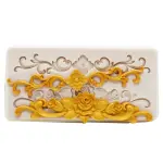 Flower Lace Silicone classic boarder crown Mold For Cake Decorating,Fondant,Chocolate Mould