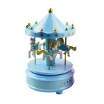 Merry Go Round Carousel Music Box cake Topper