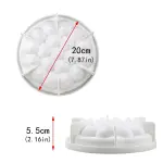 Round Hill Shape Silicone Mousse cake mould entremet mould