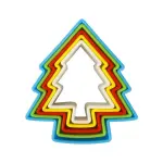 5pc Cookie Cutter Set - Christmas Tree