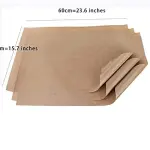 2 pcs Teflon Sheet Non Stick 16 x 24 Heat Transfer Paper Reusable Heat Resistant
