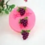 Mini Grape Fondant Cake Silicone Mold Chocolate Biscuit Mold Candy Ice Cube Cake Mold Cookie Cake Decorating Tools Baking