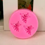 Mini Grape Fondant Cake Silicone Mold Chocolate Biscuit Mold Candy Ice Cube Cake Mold Cookie Cake Decorating Tools Baking