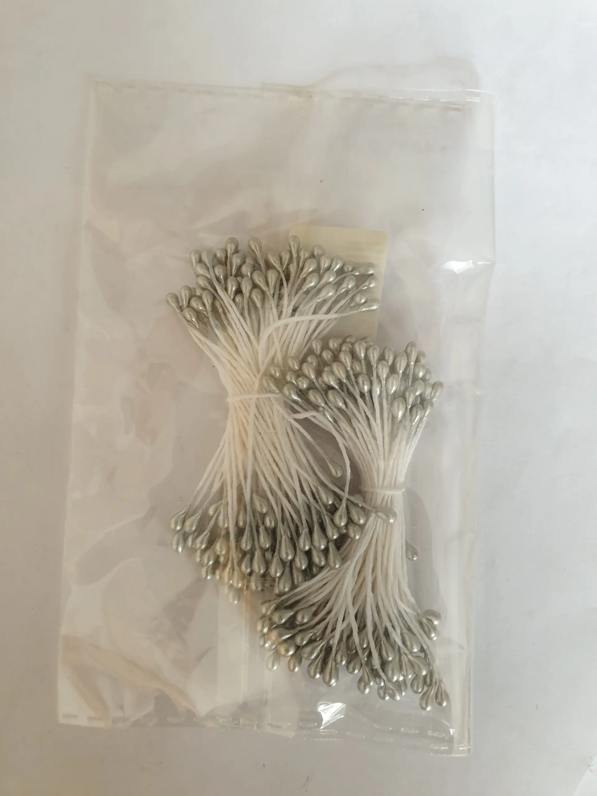 Non-Edible High End Artificial Pollen Stem ( Silver )