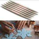 6 Pcs/set Silicone Fondant Cake Decorating Flower Modeling Pen Sugar craft Flower Modeling Tool K092