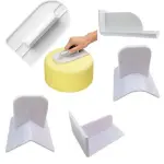 Plastic Cake Smoother Polisher Flat Tool Decorating Fondant Spatula Cake Brush DIY Baking Tools Kitchen Accessories