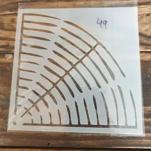 1 pcs Pattern Decoration icing Stencils Style 27