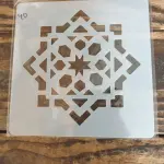 1 pcs Pattern Decoration icing Stencils Style 35