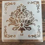 1 pcs Floral Pattern Decoration icing Stencils style 19