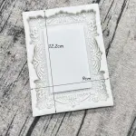 Rectangle detailed Frame Silicone Mould