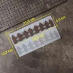 Silicone Chocolate Garnishing Mould -Fence Hedge Shape