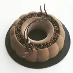 Bunt shaped round silicone cake mould entremet mould