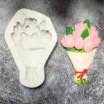 Bouquet Of Flowers Silicone Mould