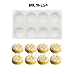 Spiral wave shape round cake mould entremet mould