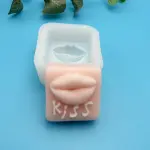 Square Kiss Lips silicone Mould