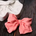 Large bow silicone mould