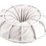 Spiral round shape silicone mousse mould entremet mould