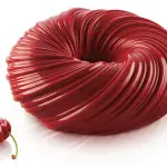 Spiral round shape silicone mousse mould entremet mould