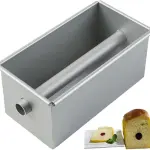 Loaf Pan with Center Tube for Baking Bread & Cake | Non-Stick Bread Loaf Pan for Homemade Sandwich & Sourdough