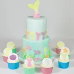 2 pcs Mermaid Tail Fondant Cutter