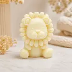 Mini Lion Silicone Candle Mould for DIY Candles, Resin & Cake Decoration