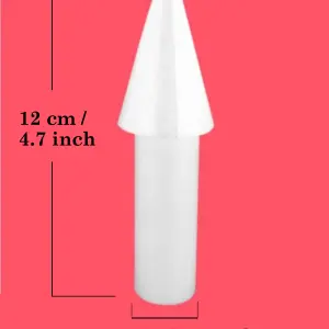 Castle Pillar Foam Square Cake Dummy ( Height 12 cm diameter 2.5 cm)